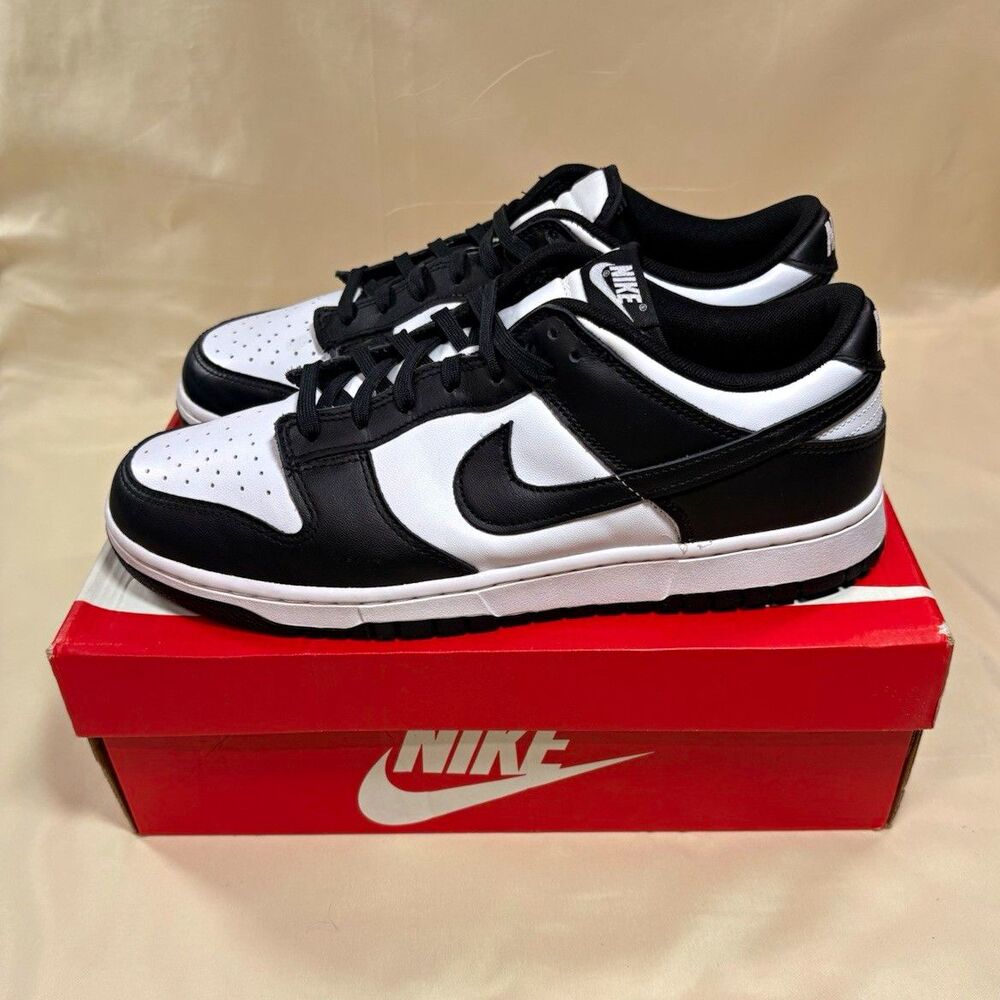 Nike Dunk Low Retro Black White Men Sneakers DD1391-100 S 12 New Ck Description